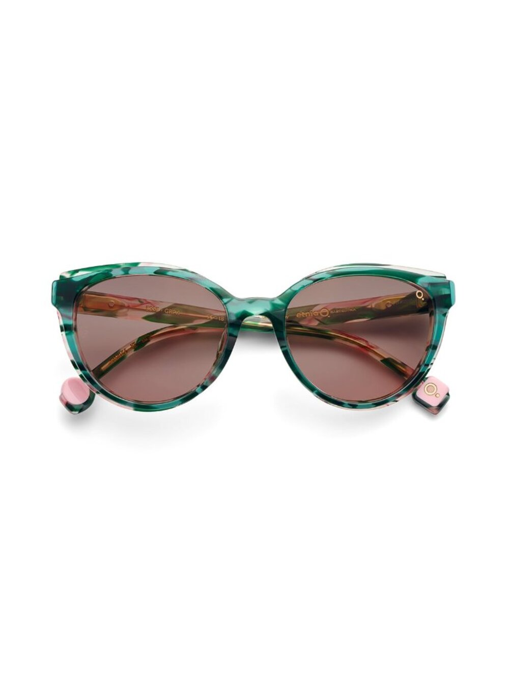 New Etnia Barcelona Women's Sunglasses Grey Acetate Frame ESSE GRPK 55